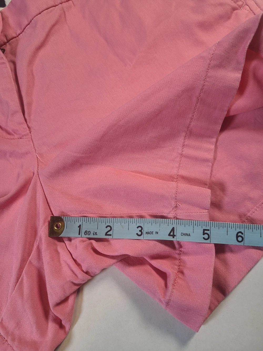J Crew Shorts Womens 8 Pink Chino Mid Rise Casual Preppy Cotton Summer